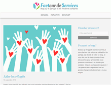 Tablet Screenshot of factservices.fr